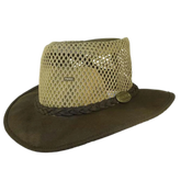Oiled Suede Breezy Packaway Hat