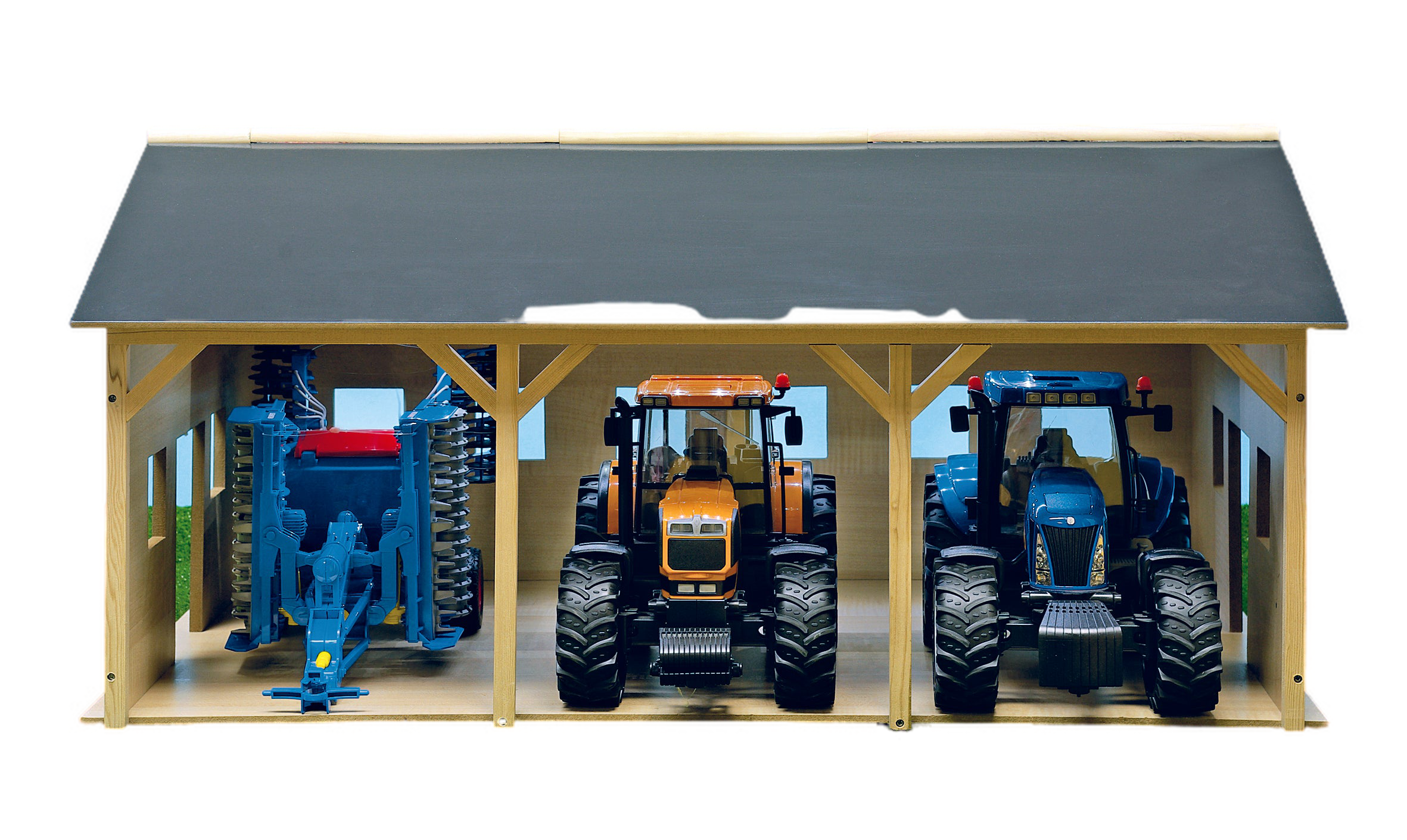 Toy wooden online farm sheds