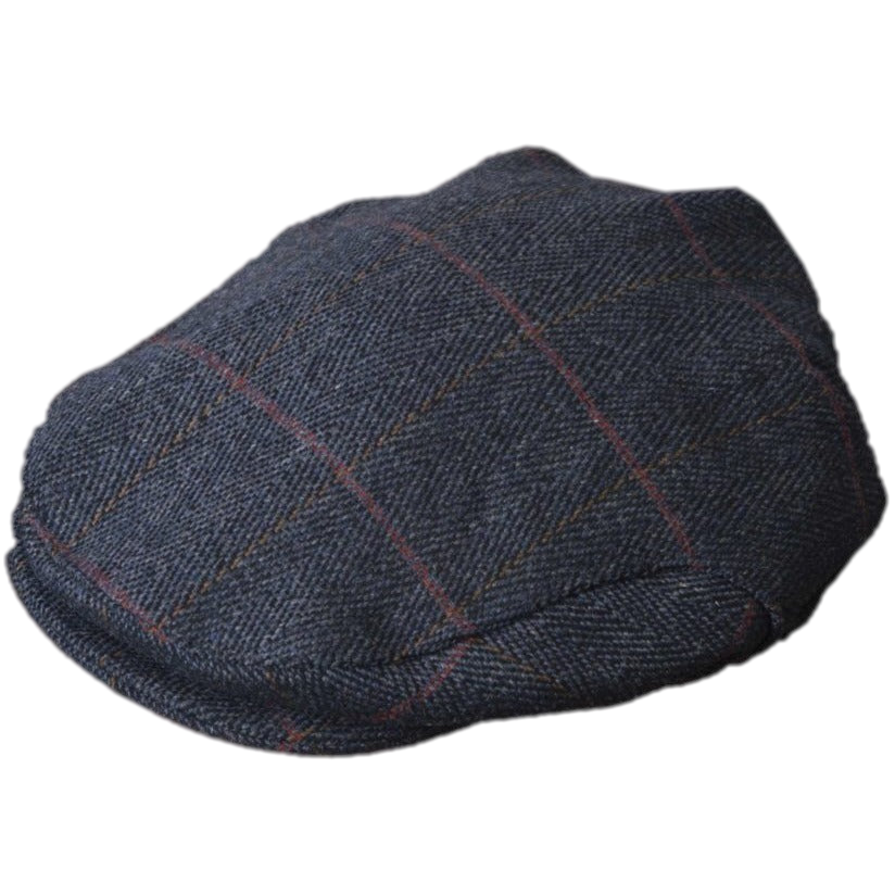 Derby tweed store flat cap