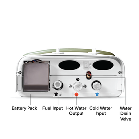 L5 Portable Tankless Gas Hot Water Horse / Equine Shower & Water Heater
