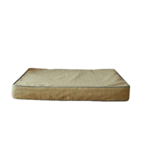 Luxury Memory Foam Tweed Dog Bed