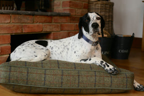 Luxury Tweed Dog Bed