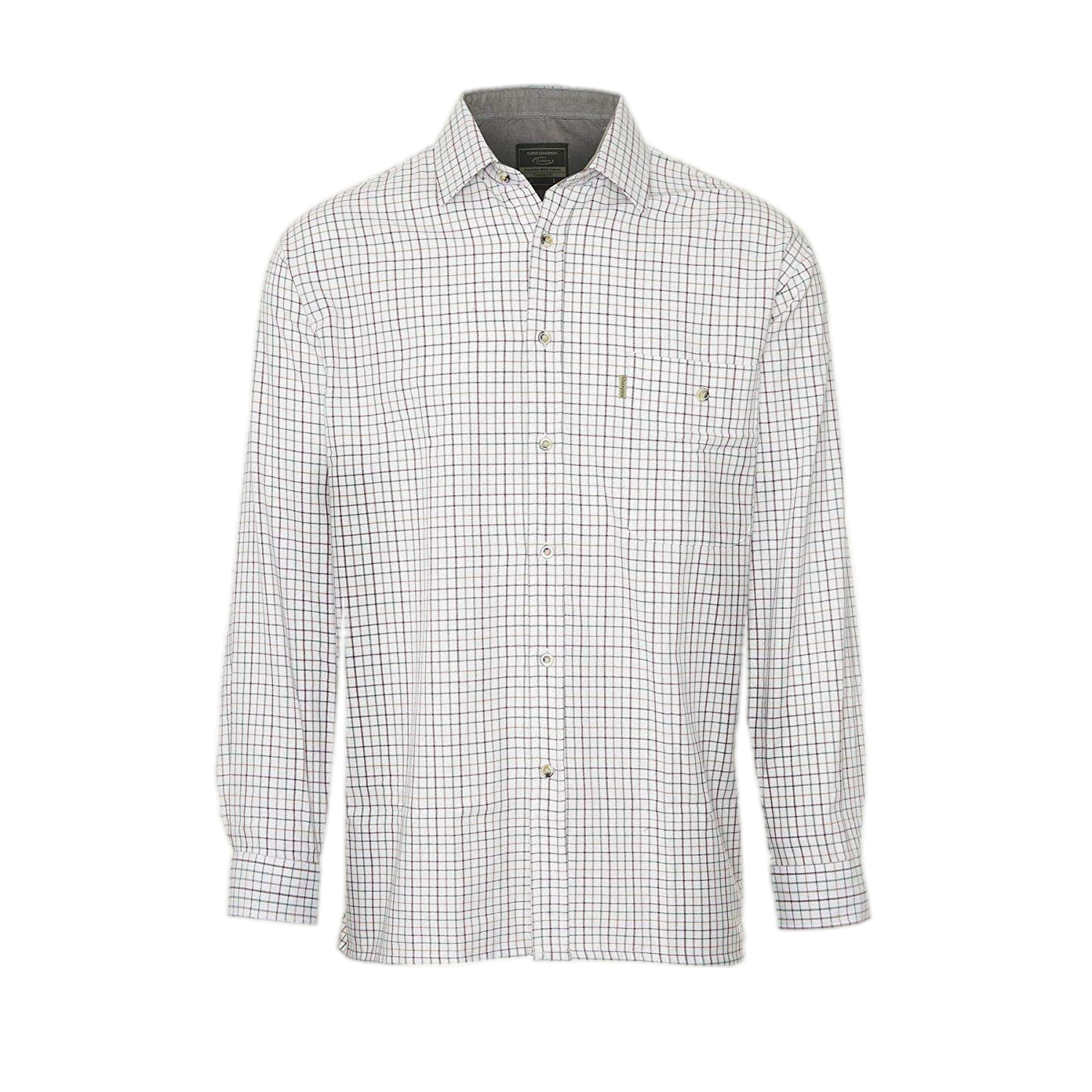 Long Sleeved Cotton Check Shirt