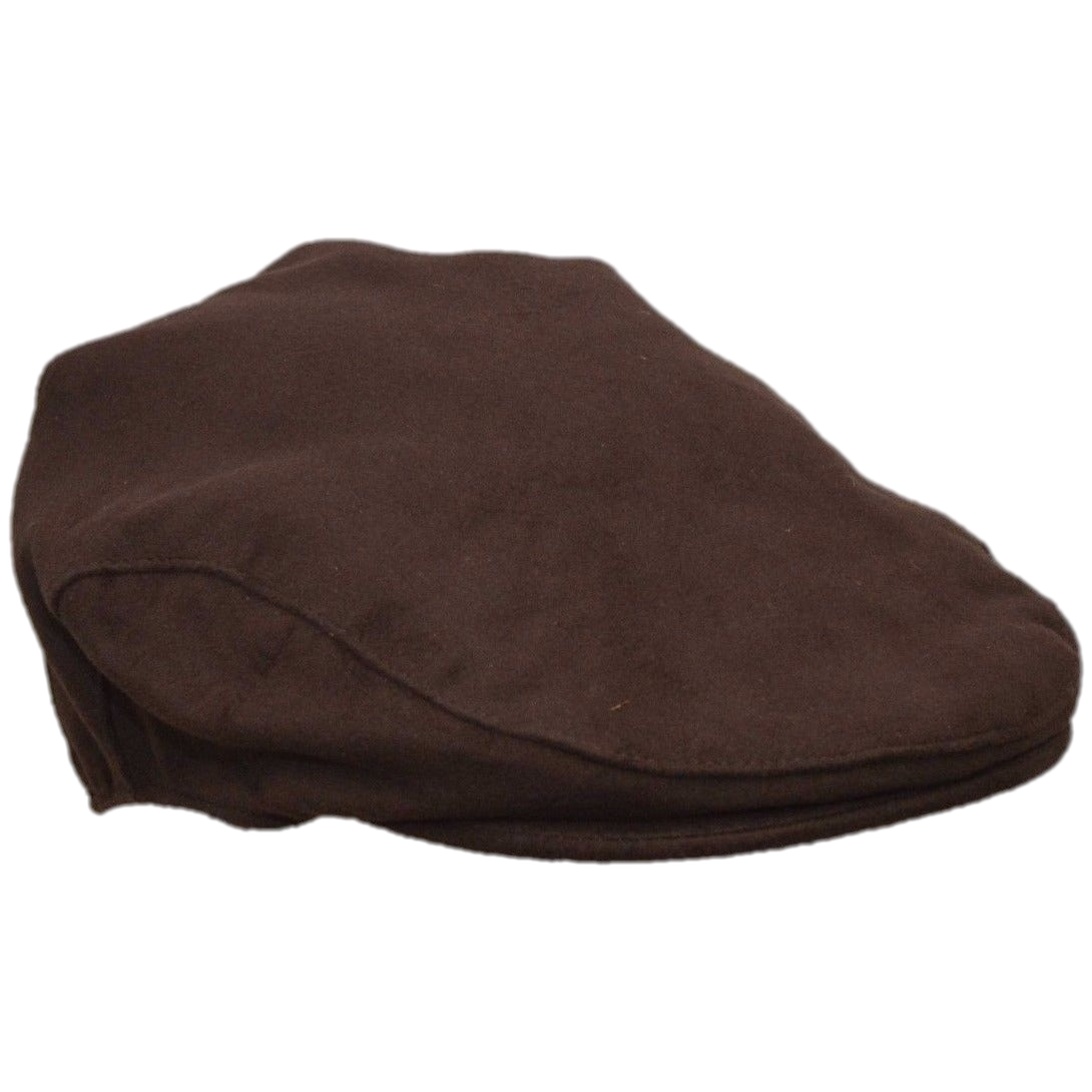 Moleskin top newsboy cap
