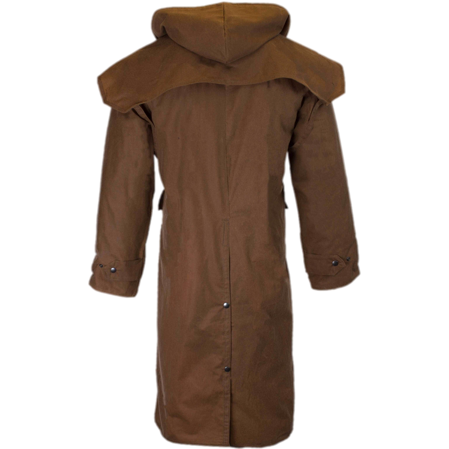 Long waxed raincoat on sale