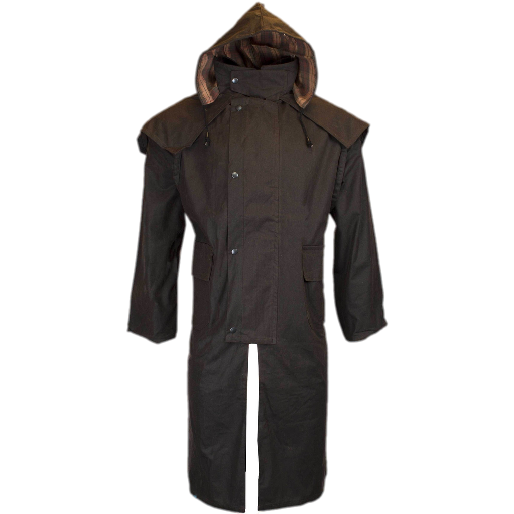 Long wax coat mens online