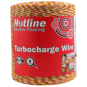 Hotline P62 Turbocharge Electric Fence Wire - 9 Strand-Equestrian Co.