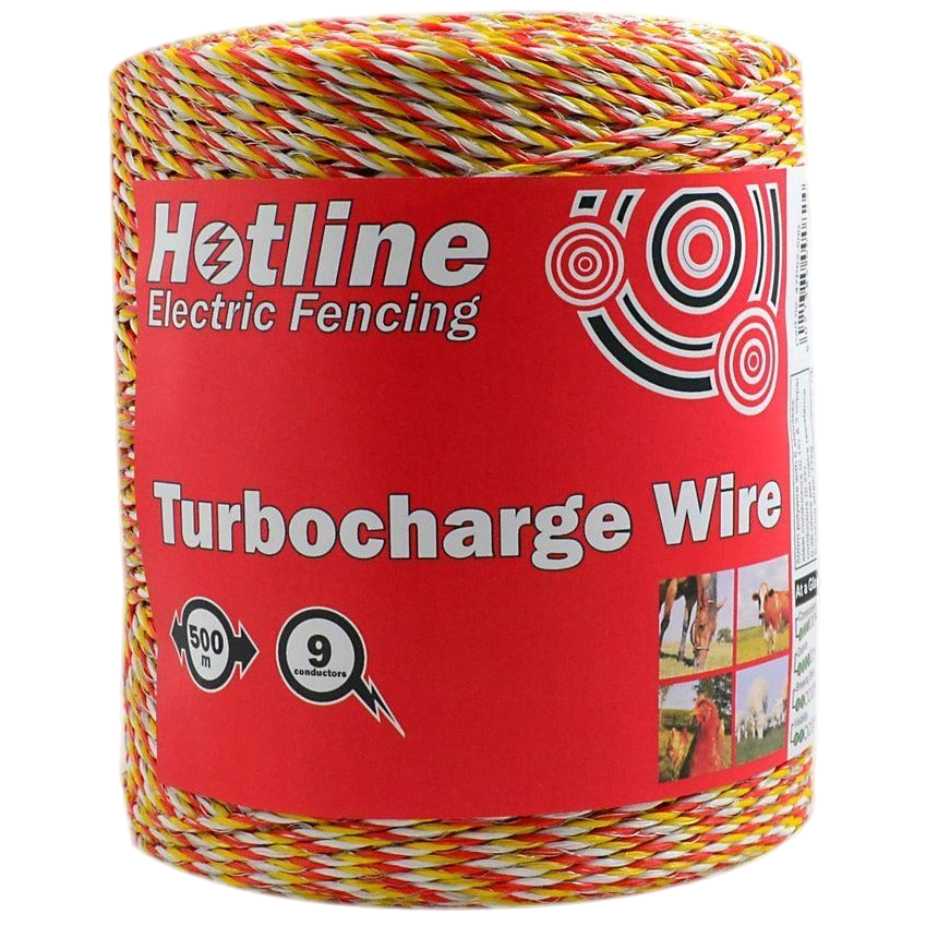 Hotline P62 Turbocharge Electric Fence Wire - 9 Strand-Equestrian Co.
