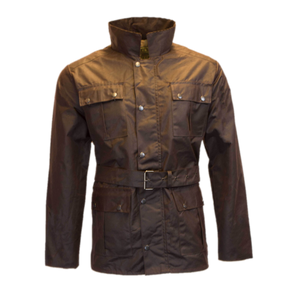 Mens barbour jacket sales moto