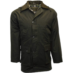 Unpadded top wax jacket