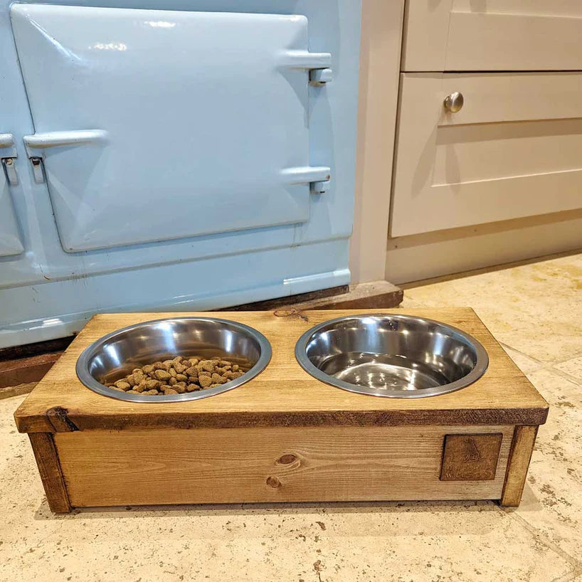 Dog food hotsell dish holder
