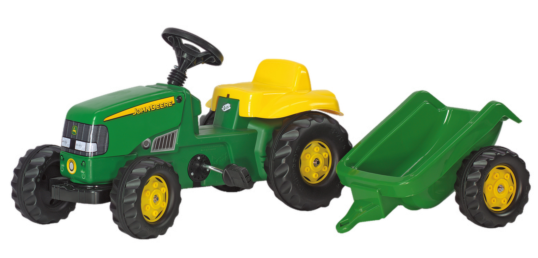 Rolly Kid John Deere and Trailer