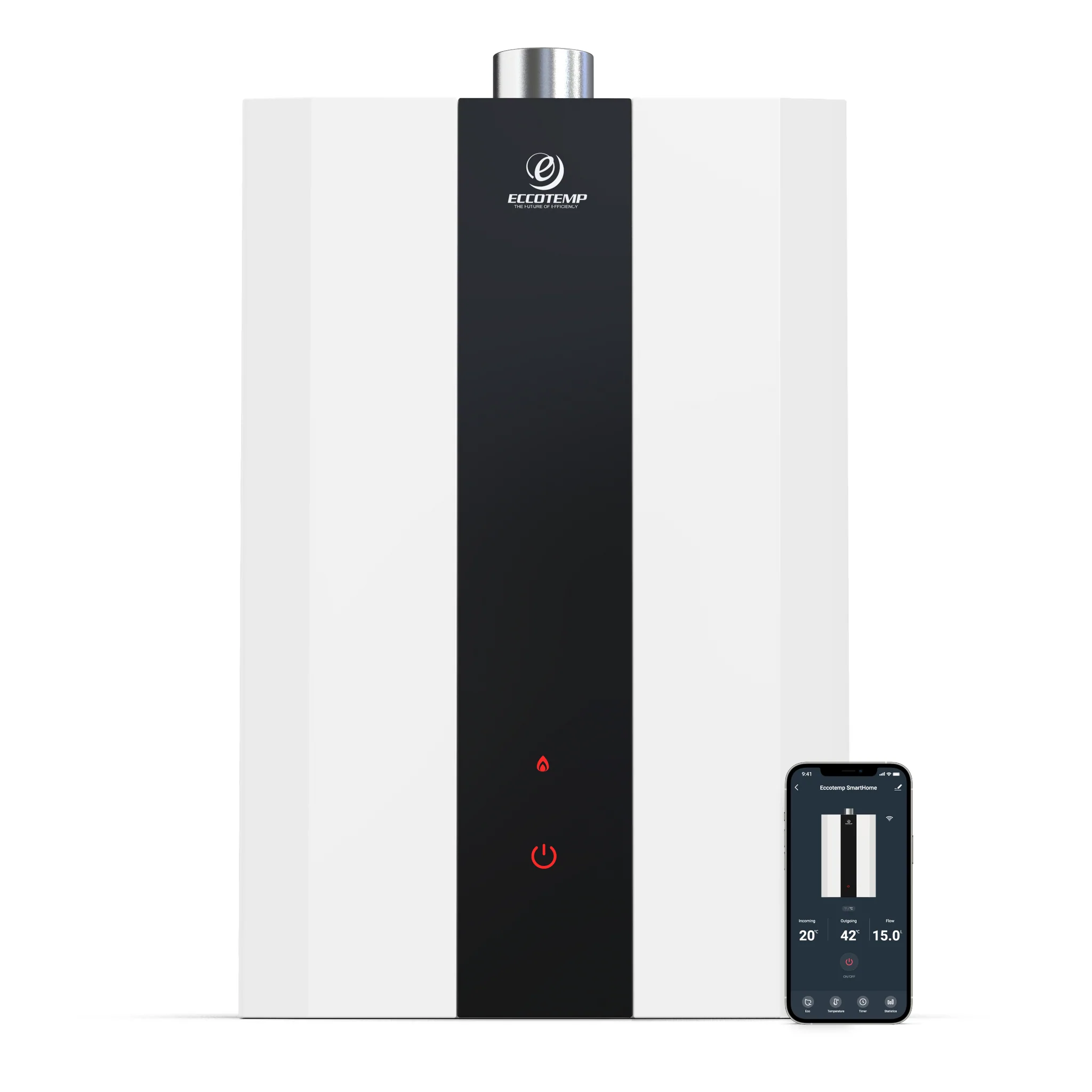 15 LPM Indoor Liquid Propane Tankless Water Heater, 37 mbar