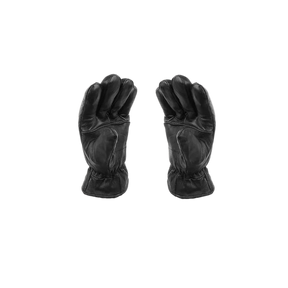 Black Classic Stitch Detail Glove Leather Gloves