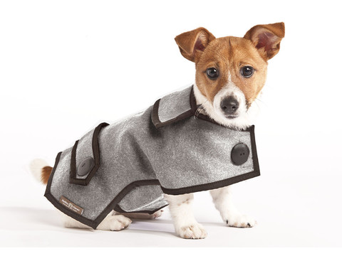 Hailey and Oscar Grey Wool Casual Coat
