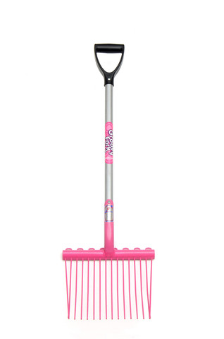 Fyna Lite Groovy Junior Shavings Fork - D Handle