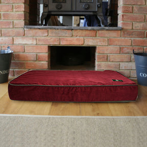 Luxury Memory Foam Corduroy Dog Bed